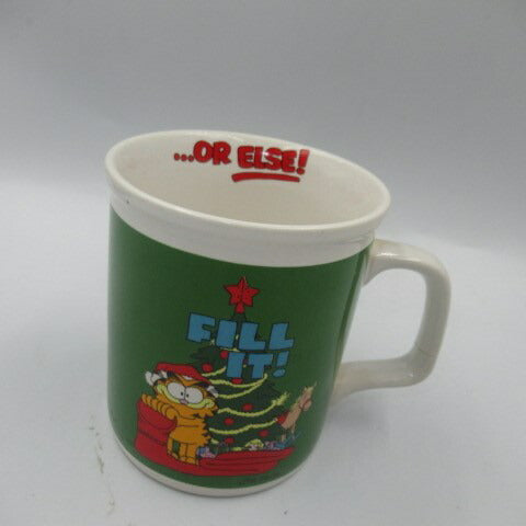 ビンテージ★1978年★Garfield ★ガーフィールド★マグカップ★コップ★クリスマス★サンタクロース★ぬいぐるみ★人形★フィギュア★