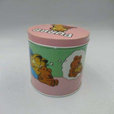 1978年★70's★GARFIELD★ガーフィールド★★缶ケース★Tin Case★小物入れ★フィギュア★人形★ぬいぐるみ★ビンテージ★vintage★