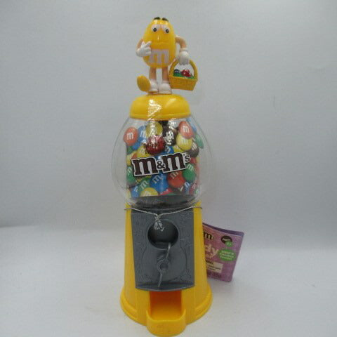 2010年★M＆M’s★エムアンドエムズ★チョコレートディスペンサー★candy dispenser★ディスプレイ★人形★フィギュア★ぬいぐるみ★イエロー★