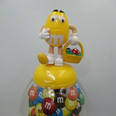 2010年★M＆M’s★エムアンドエムズ★チョコレートディスペンサー★candy dispenser★ディスプレイ★人形★フィギュア★ぬいぐるみ★イエロー★