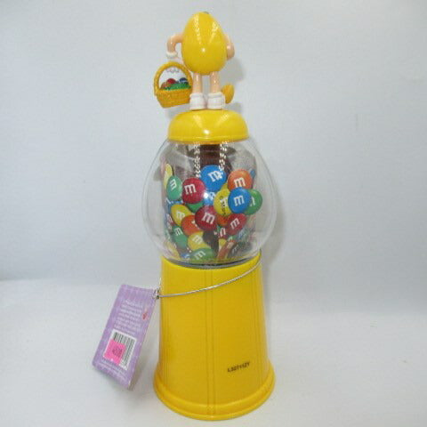 2010年★M＆M’s★エムアンドエムズ★チョコレートディスペンサー★candy dispenser★ディスプレイ★人形★フィギュア★ぬいぐるみ★イエロー★