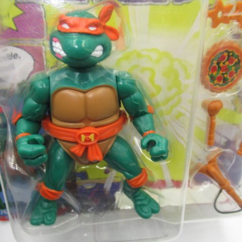 2022年★復刻版★レプリカ★replica★TEENNAGE MUTANT NINJA TURTLES★ニンジャタートルズ★MICHELANGELO★ミケランジェロ★フィギュア★ブリスター入り★
