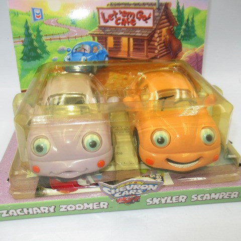 1999★CHEVRON CARS★Chevron Car★Gas Station★Figure★Doll★Mini Cooper★Baby★Baby★Set★Vintage★vintage★ 