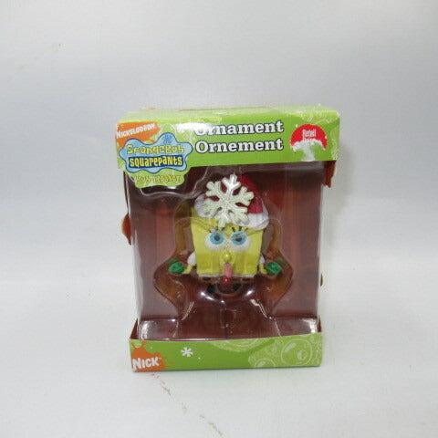2008★SPONGE BOB★SpongeBob★Nickelodeon★Christmas Ornament★Figure★Doll★Plush★Vintage★vintage★ 