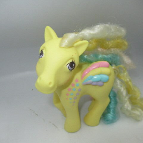 ビンテージ★80’s★G1★My little pony★マイリトルポニー★レインボーカール★イエロー★ペガサス★人形★フィギュア★ぬいぐるみ★HASBRO★