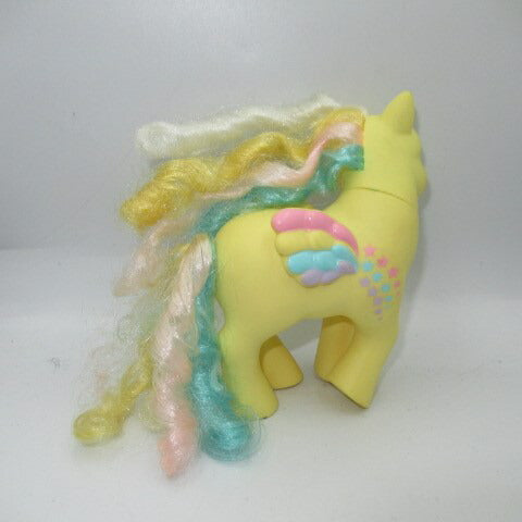 ビンテージ★80’s★G1★My little pony★マイリトルポニー★レインボーカール★イエロー★ペガサス★人形★フィギュア★ぬいぐるみ★HASBRO★