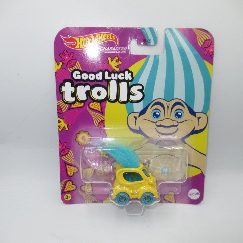 20221年Hotwheels★ホットウィール★ホットウィールズ★★Good Luck Trolls★グッドラックトロール★グッドラックトロールズ★トロール★ミニカー★フィギュア★