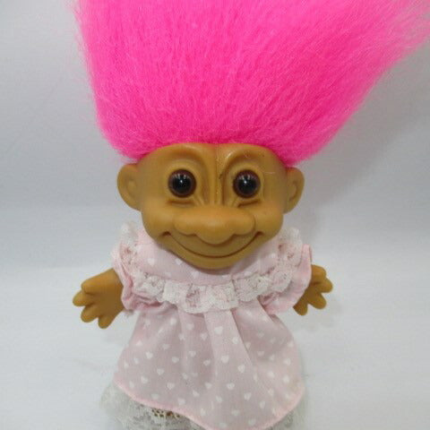 90's★Russ Trolls★Troll★Troll★★Figure★Doll★Plush★Vintage★Negurige★Pajamas★Pink★ 