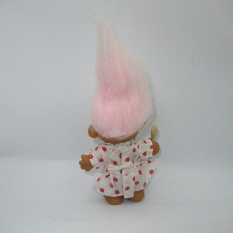 90's★Russ Trolls★Troll★Troll★★Figure★Doll★Plush★Vintage★SHORT ORDER COOK★Pink★ 