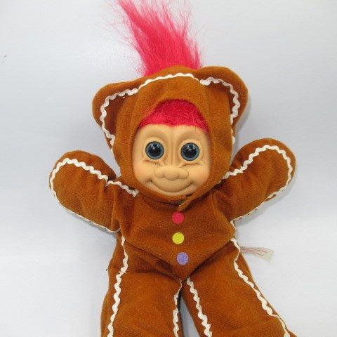 90's★Russ Trolls★Troll★Troll★★Figure★Doll★Plush★Gingerman Cookie★Christmas★Vintage★ 