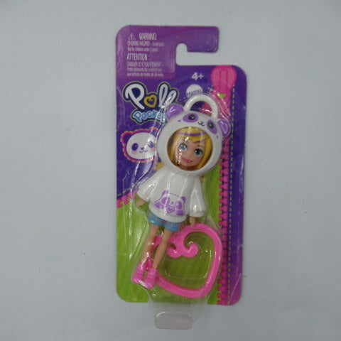 2022年★PollyPocket★ポーリーポケット★ファスナー★キーホルダー★ファスナーキーホルダー★パンダ★★人形★フィギュア★ぬいぐるみ★