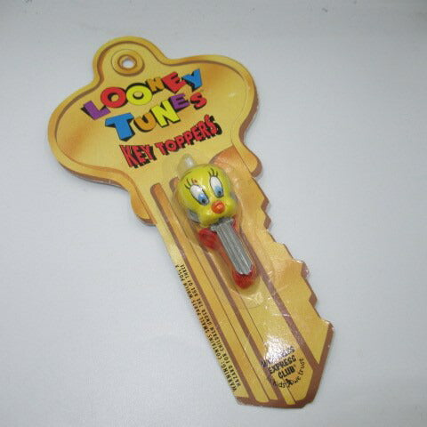 1994★90's★Vintage★LooneyTunes★Looney Tunes★Looney Tunes★Tweety★Tweety★Key Top★KeyTopper★Key★Keychain★ 