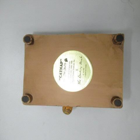 80's★Garfield★ガーフィールド★陶器★vintage★ビンテージ★人形★フィギュア★ぬいぐいるみ★ベッド★