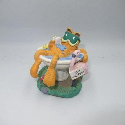 80's★Garfield★ガーフィールド★陶器★vintage★ビンテージ★人形★フィギュア★ぬいぐいるみ★vacation★バケーション★★