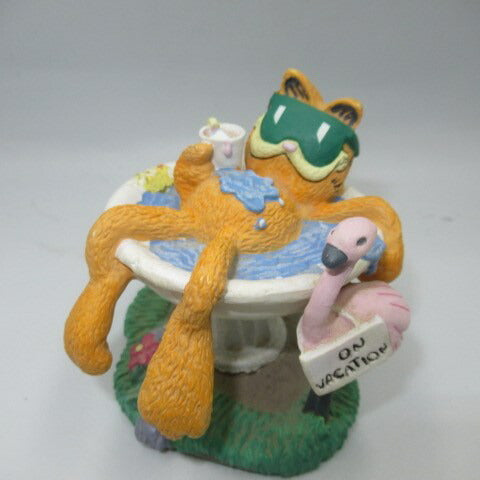 80's★Garfield★ガーフィールド★陶器★vintage★ビンテージ★人形★フィギュア★ぬいぐいるみ★vacation★バケーション★★