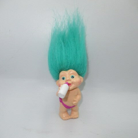90's★MAGIC TROLLS★TROLL★マジックトロール★フィギュア★人形★ぬいぐるみ★PVC★ビンテージ★グリーンヘアー★ミルク★