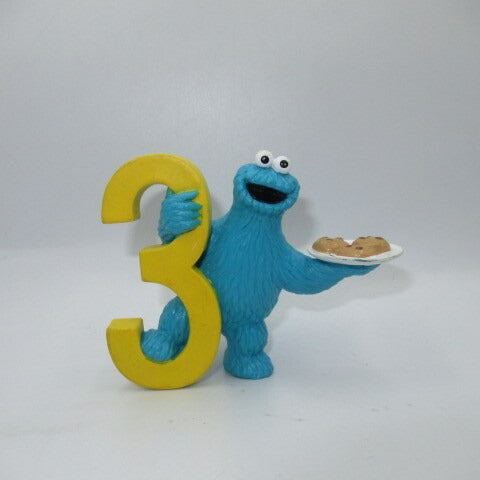 vintage★sesame street★セサミストリート★Cookie Monster★クッキーモンスター★PVC★フィギュア★人形★ぬいぐるみ★