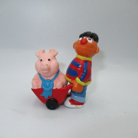 vintage★sesame street★セサミストリート★アーニー★PVC★フィギュア★人形★ぬいぐるみ★ビンテージ★豚★ブタ★