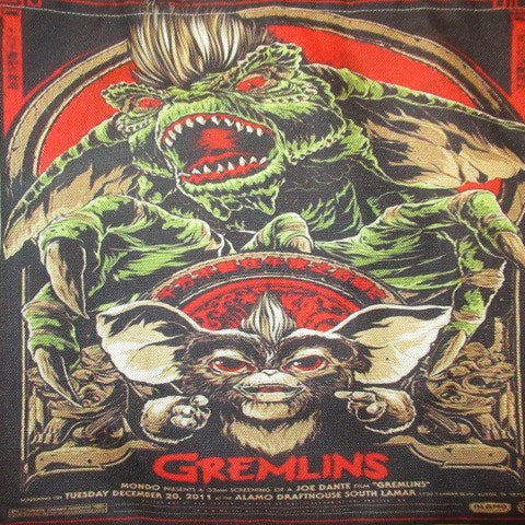 GREMLINS★グレムリンズ★トートバッグ★bag★ギズモ★ストライプ★40x40センチ★新品★