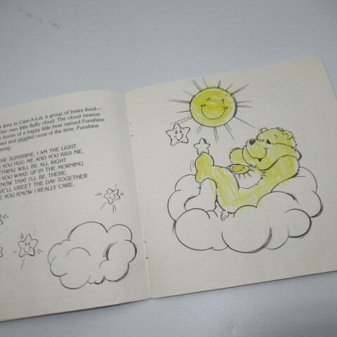 1983★80's★CareBear★CareBear★Vintage★Record★RECORD★Storybook★Meet The CareBear★ 