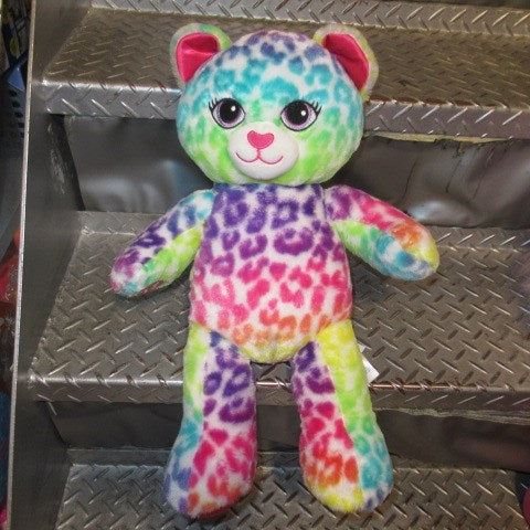 Build a bear★Build a bear★LISA FRANK STYLE★Lisa Frank★Stuffed animal★Doll★Figure★80's★90's inspired★Leopard★Leopard★1★ 