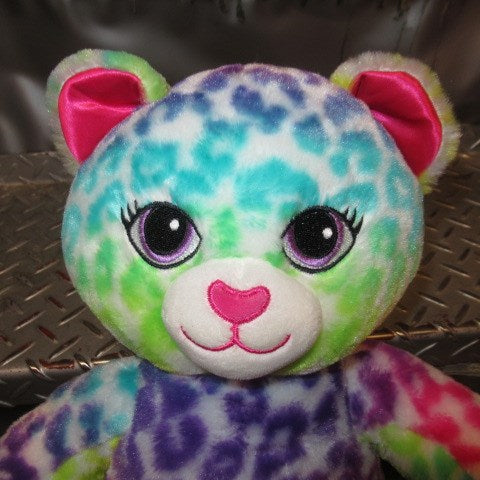 Build a bear★Build a bear★LISA FRANK STYLE★Lisa Frank★Stuffed animal★Doll★Figure★80's★90's inspired★Leopard★Leopard★1★ 
