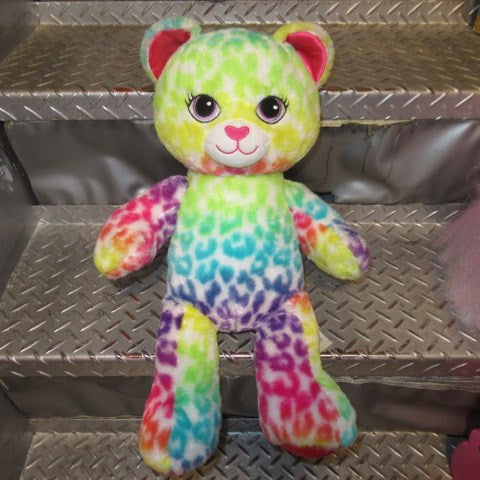 Build a bear★ビルドアベア★LISA FRANK STYLE★リサフランク★ぬいぐるみ★人形★フィギュア★80’s★90’sインスパイア★レオパード★ヒョウ★2★