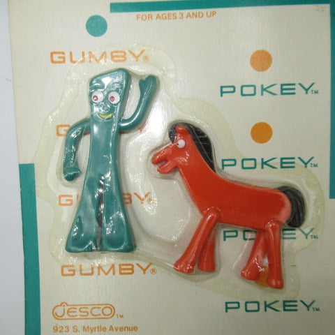 vintage★Vintage★GUMBY★GUMBY★★POKEY★POKEY★GUMBITTY★Clay animation★Bendable doll★Doll★Figure★Plush★ 