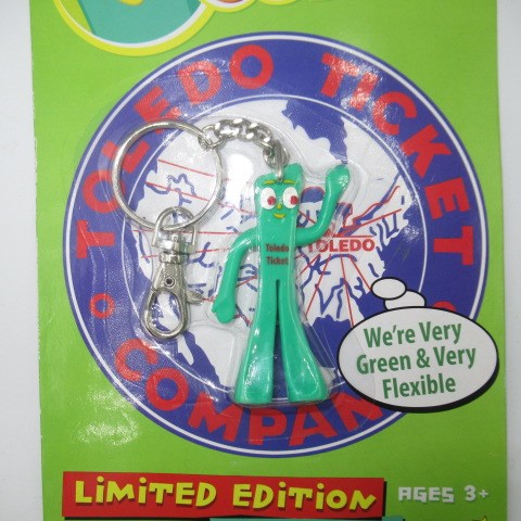 2012★GUMBY★Gumby★Clay Animation★Bendable Doll★Keychain★Keychain★Doll★Figure★Plush★ 