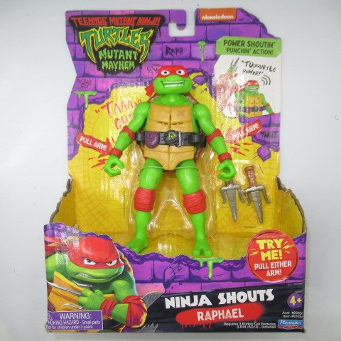 2023年★TURTLES★タートルズ★ラファエロ★talking★トーキング★★人形★フィギュア★ぬいぐるみ★