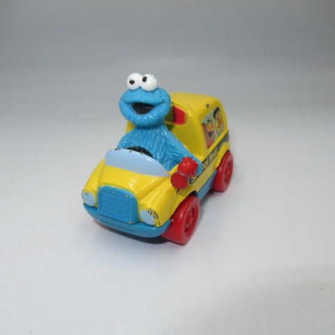 1996年★vintage★ビンテージ★SESAMESTREET★セサミストリート★cookiemonster★クッキーモンスター★schoolbush★スクールバス★ミニカー★フィギュア★人形★