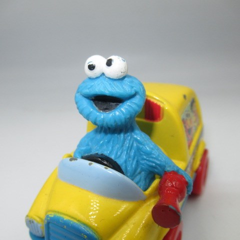 1996年★vintage★ビンテージ★SESAMESTREET★セサミストリート★cookiemonster★クッキーモンスター★schoolbush★スクールバス★ミニカー★フィギュア★人形★