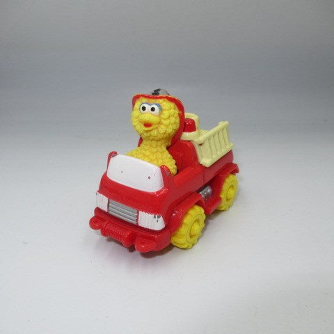 1996年★vintage★ビンテージ★SESAMESTREET★セサミストリート★bigbird★ビッグバード★ミニカー★消防車★フィギュア★人形★ぬいぐるみ★