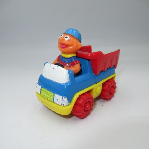 1996年★vintage★ビンテージ★SESAMESTREET★セサミストリート★アーニー★ダンプカー★ミニカー★フィギュア★人形★ぬいぐるみ★