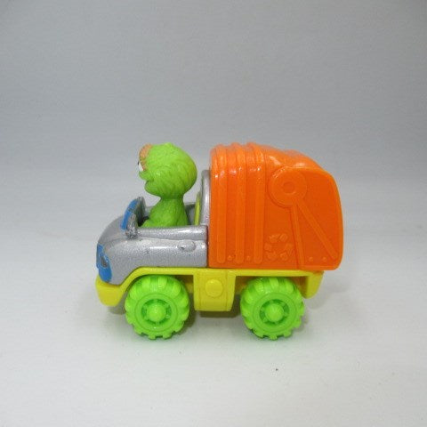 1996年★vintage★ビンテージ★SESAMESTREET★セサミストリート★オスカー★ごみ収集車★ミニカー★フィギュア★人形★ぬいぐるみ★