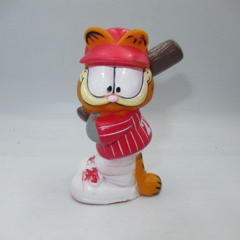 ビンテージ★GARFIELD★ガーフィールド★ソフビ人形★フィギュア★ぬいぐるみ★野球★