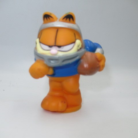 ビンテージ★GARFIELD★ガーフィールド★ソフビ人形★フィギュア★ぬいぐるみ★アメフト★