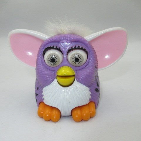 90's ★Furby★ファービー★マクドナルド★ミールトイ★フィギュア★人形★ぬいぐるみ★パープルxブラック★