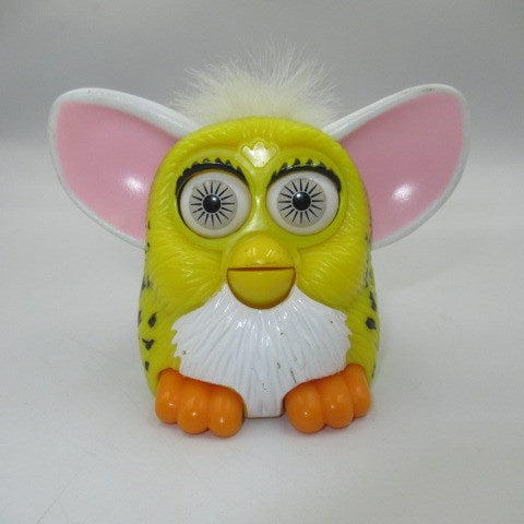 90's ★Furby★ファービー★マクドナルド★ミールトイ★フィギュア★人形★ぬいぐるみ★イエローxブラック★