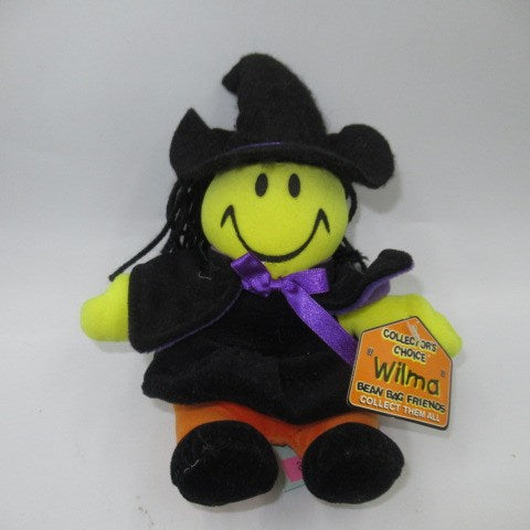 Vintage★Smiley face★smile★Nicochan★Beanie doll★bean bag★HALLOWEEN★Halloween★Witch★Plush toy★Figure★ 