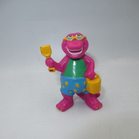 1993★Burney★Barney★Doll★Figure★Stuffed animal★Playing with sand★PVC★★ 