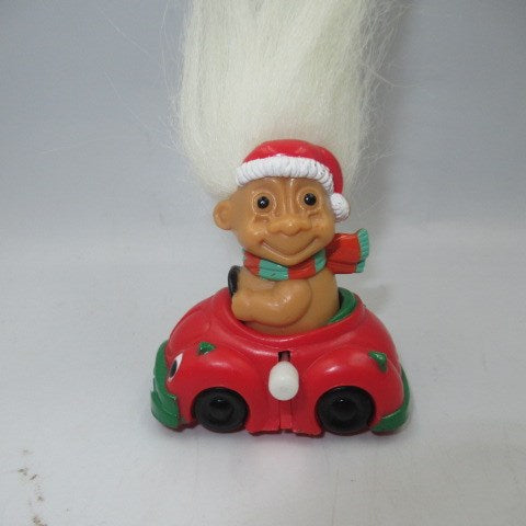 vintage★ビンテージ★RUSS★ラス★troll★トロール★Christmas★クリスマス★cart★カート★人形★フィギュア★ぬいぐるみ★