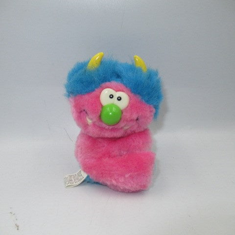 80's★KUDDLEE UGLEE★vintage★vintage★monster★monster★HORROR★horror★finger puppet★finger clip★doll★stuffed animal★figure★pink★ 
