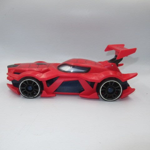 2016年★MARVEL COMICS★マーベルコミックス★SPIDERMAN★スパイダーマン★レーシングカー★HotWheels★ホットウィール★車★ミニカー★フィギュア★人形★