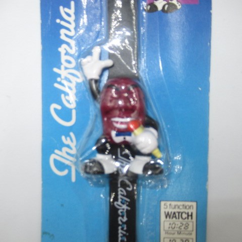 rare! ! ★1988★80's★vintage★Vintage★California raisin★California Raisin★WATCH★Watch★Clock★Corporate item★Doll★Figure★Stuffed animal★ 