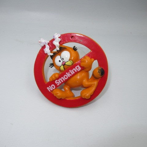 1981年★80's★vintage★ビンテージ★GARFIELD★ガーフィールド★NoSmoking★吸盤★ディスプレイ★人形★フィギュア★ぬいぐるみ★