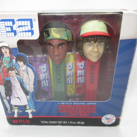 Stranger Things★Pez★Stranger Things★Pez★★Figures★Dolls★Plush★Dustin★Lucas★