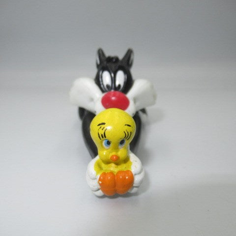 1998★90's★vintage★Vintage★LOONEY TUNES★Looney Tunes★Looney Tunes★Sylvester★Tweety★Plastic★Pullback★