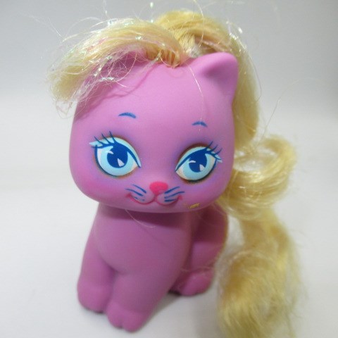 vintage★Vintage★1989★80's★MATTEL★little pretty★Little Pretty★Kitty★Soft Vinyl★Doll★Figure★Pink★Stylish★★ 
