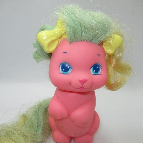 vintage★Vintage★1989★80's★MATTEL★little pretty★little pretty★kitty★puppy★dog★soft vinyl★doll★figure★pink★treble clef★ 